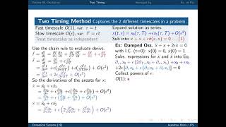 Dynamical Systems  Lecture 19