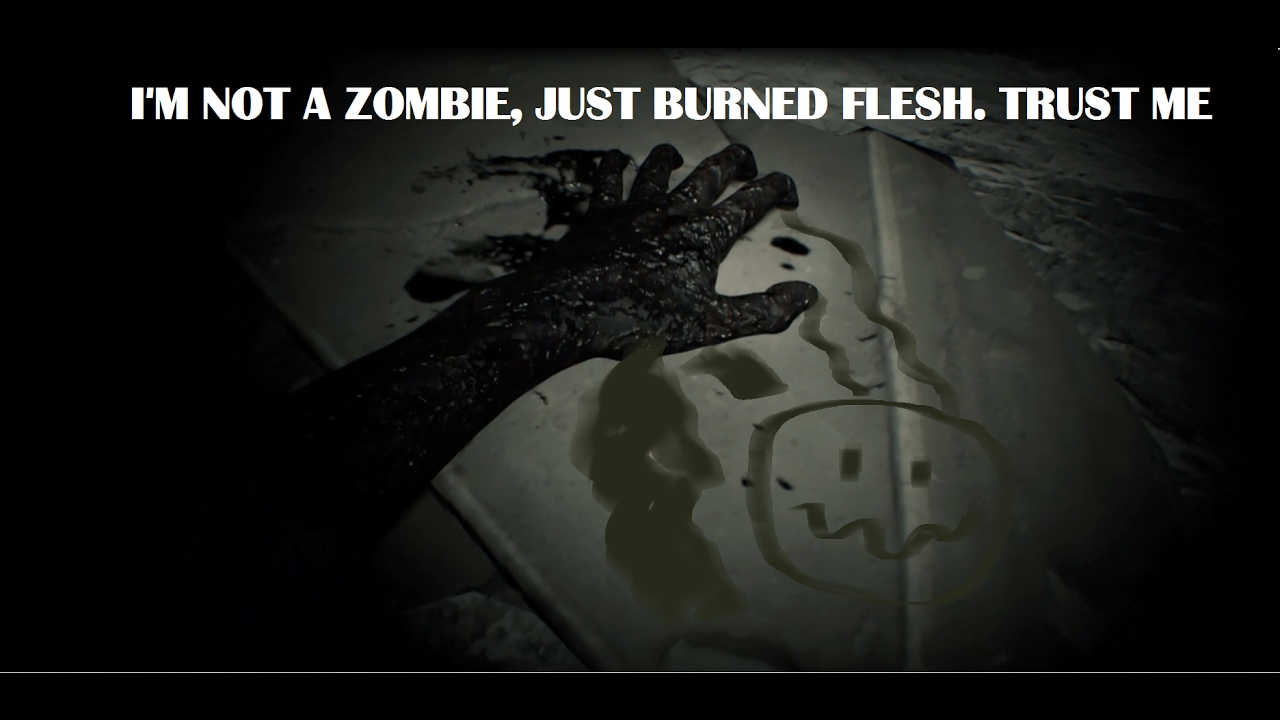 TURNING INTO A ZOMBIE! Resident Evil 7 Midnight Version Demo - Infected Ending