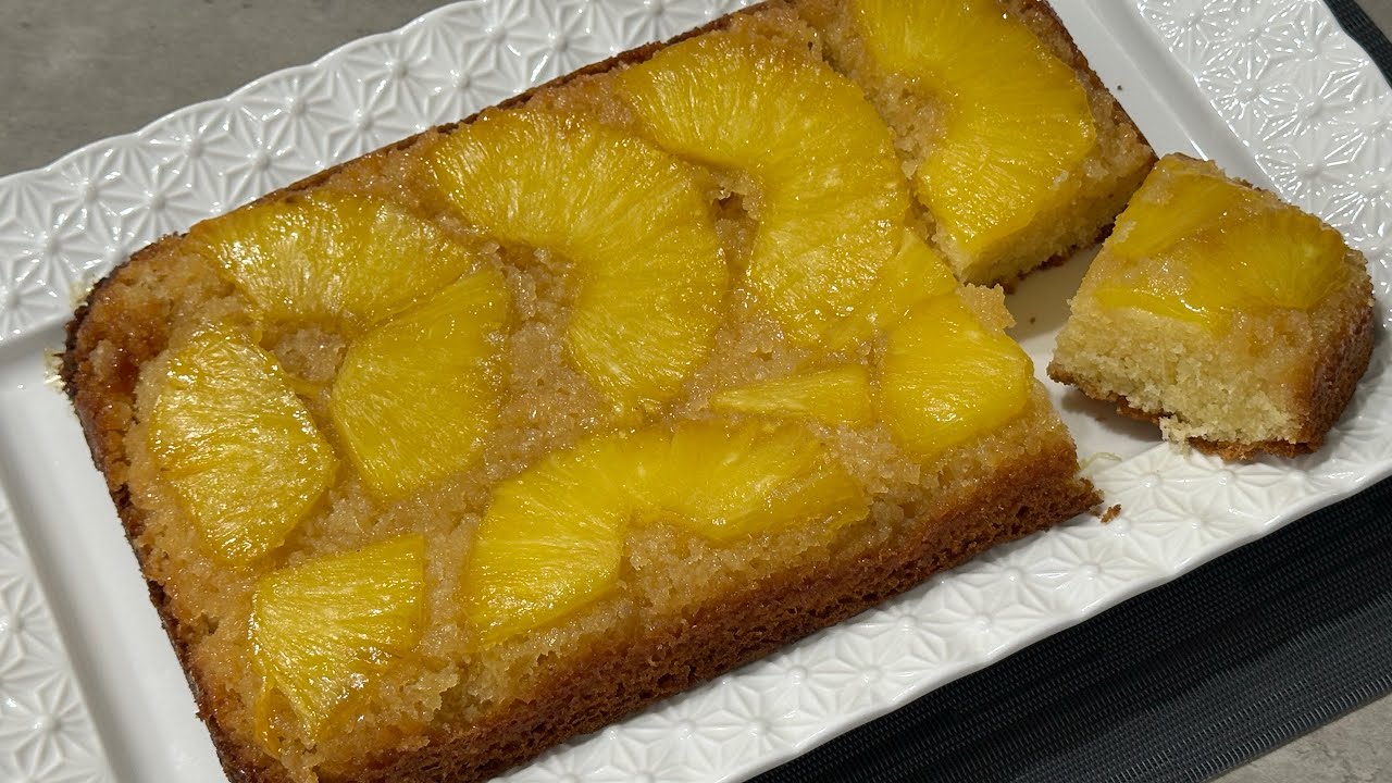 🍍 Ананасовый перевернутый пирог 🍍