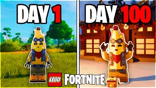 100 дней выживания в LEGO Fortnite