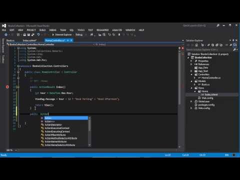 Part 4: How to add a Model to the ASP.NET MVC 4