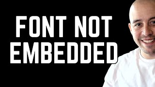 Font not embedded error in PAC 2021 Checker | PDF UA & WCAG Compliance
