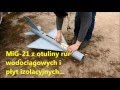 MiG-21, oblot modelu RC  domowej roboty, Pałacowa