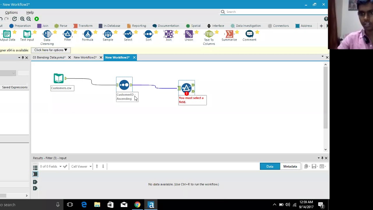 Course 3 - Filtering Data using Alteryx designer - YouTube