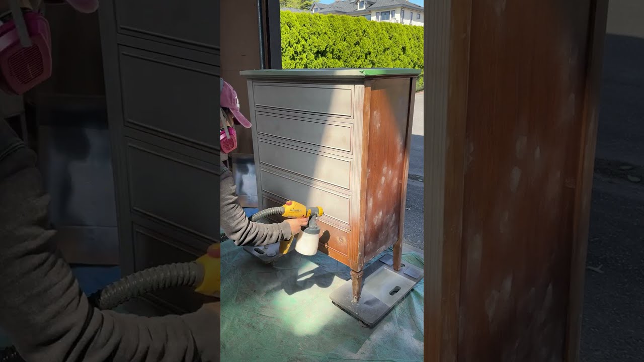 Painting Vintage Furniture Refinishing Dixie Dresser
