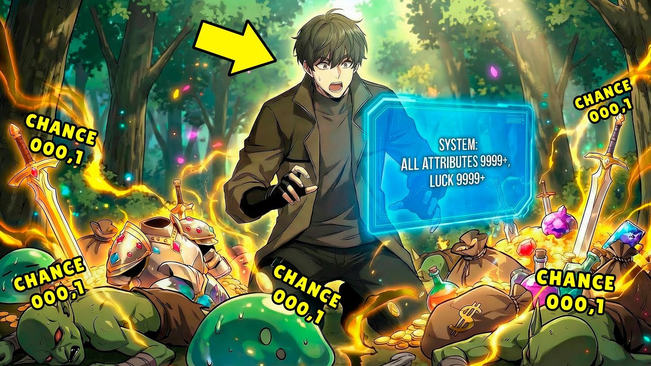 After Rebirth, He Activated The Luck Boost System At 100x And Receives Legendary Loot From Goblins!