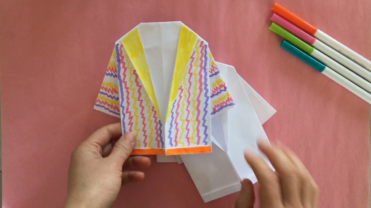 折纸手工 约瑟的彩衣joseph S Coat Ornate Robe Origami Youtube 折纸手工 约瑟的彩衣joseph S Coat Ornate Robe Origami Youtube