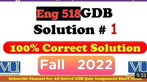 eng518 gdb solution 2022|eng 518 gdb solution 2022|eng 518 gdb solution fall 2022|eng518 gdb solved
