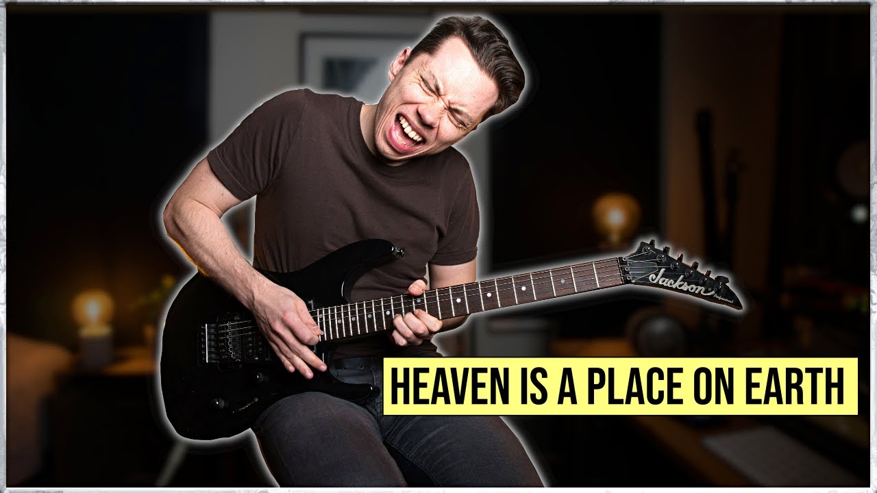 HEAVEN IS A PLACE ON EARTH - Belinda Carlisle | Electric Guitar Cover by Sebastian Lindqvist