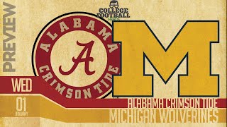 Alabama vs Michigan - Citrus Bowl College Football Preview & Predictions Crimson Tide vs Wolverines