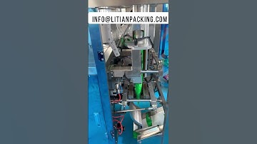 Granule Packaging Machine in Action | Fast, Accurate, Fully Automated Solution #machine