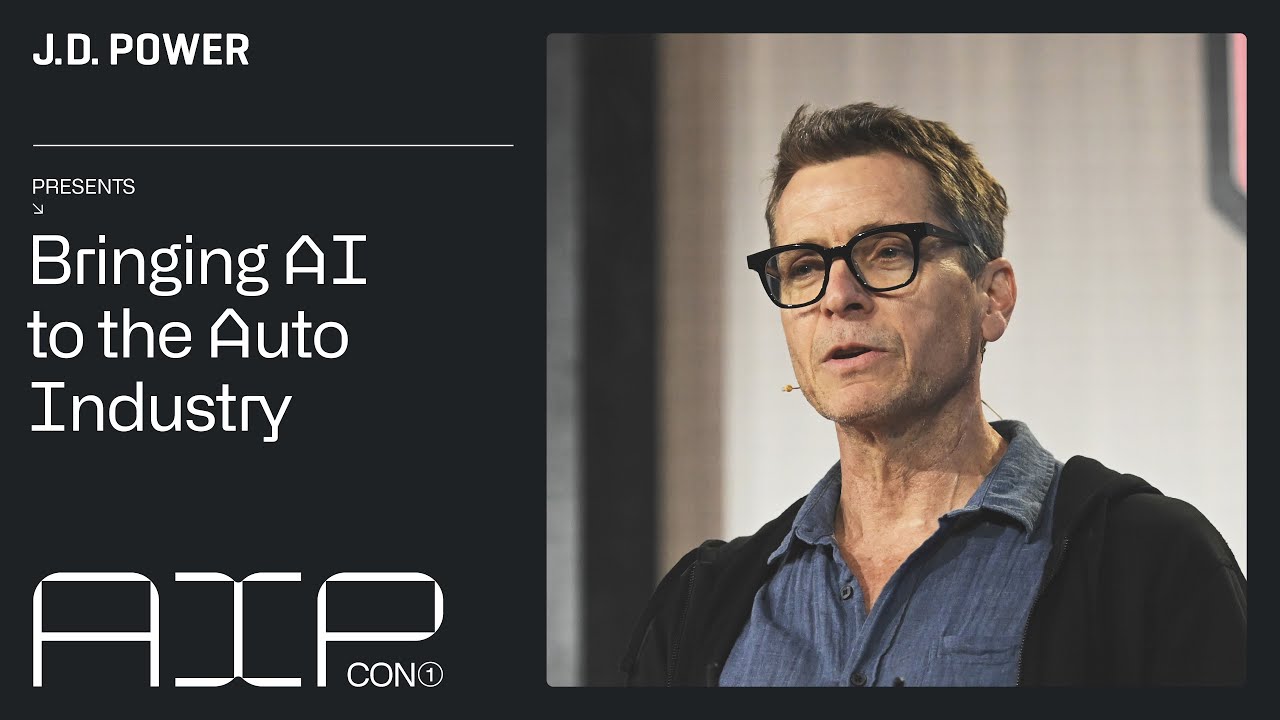 Bringing AI to the Auto Industry | J.D. Power at AIPCon