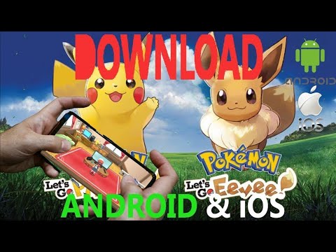 DOWNLOAD POKEMON LETS GO PIKACHU DOWNLOAD IN ANDROID AND IOS LINK IN THE DISCRIPTION