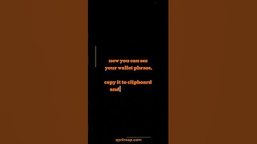 Backing up your #1inch wallet seed phrase using REAP.