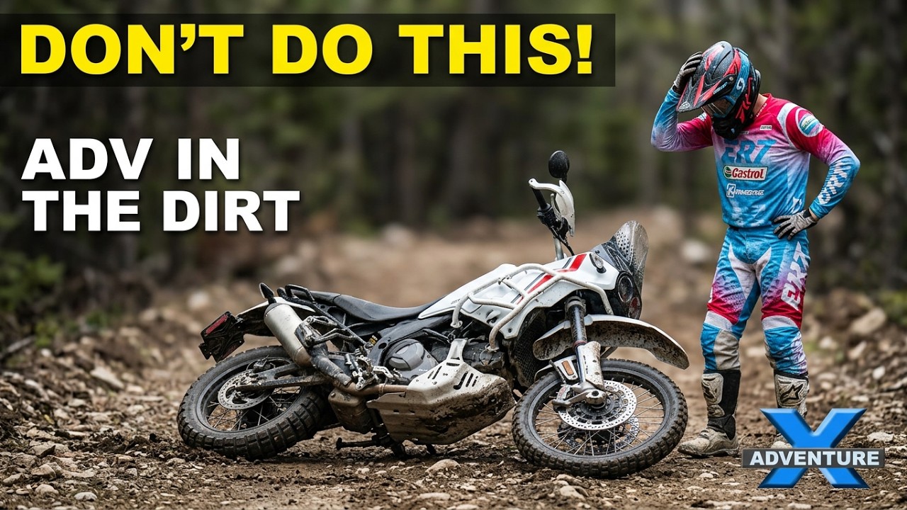 Trying to learn enduro skills on your adventure bike?