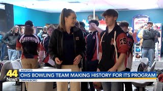 OHS bowling team making history for its program