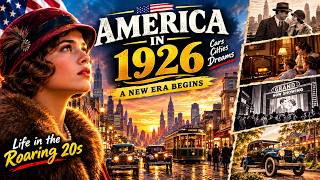 What Life Was Like in America in 1926 🌙 | A Sleepy History Documentary