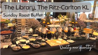 THE LIBRARY @ THE RITZ-CARLTON KL | Sunday Roast Review 2022