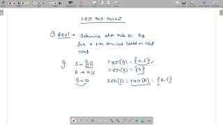 First and Follow  || Compiler Design || Gate CSE || IBPS IT || SBI IT