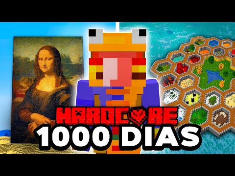 Sobreviví 1000 Días en Minecraft Hardcore