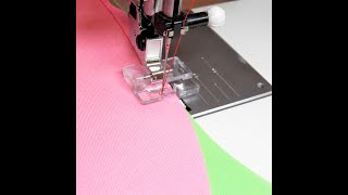 How To Use The Curve Master Foot by The Colorful World of Sewing 7,159 views 1 year ago 4 minutes, 24 seconds