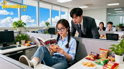 พนักงานทุกคนเห็นCEOก็แต่งตัวจัดเต็ม ยกเว้นสาวฝึกงานกล้าที่แอบอ่านการ์ตูนซิกแพคตอนทำงาน! ความรักเริ่ม