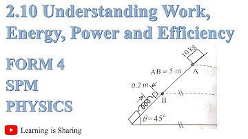 [中文解说][Problem Solving 11] Ch2.10 Understanding Work, Energy, Power and Efficiency