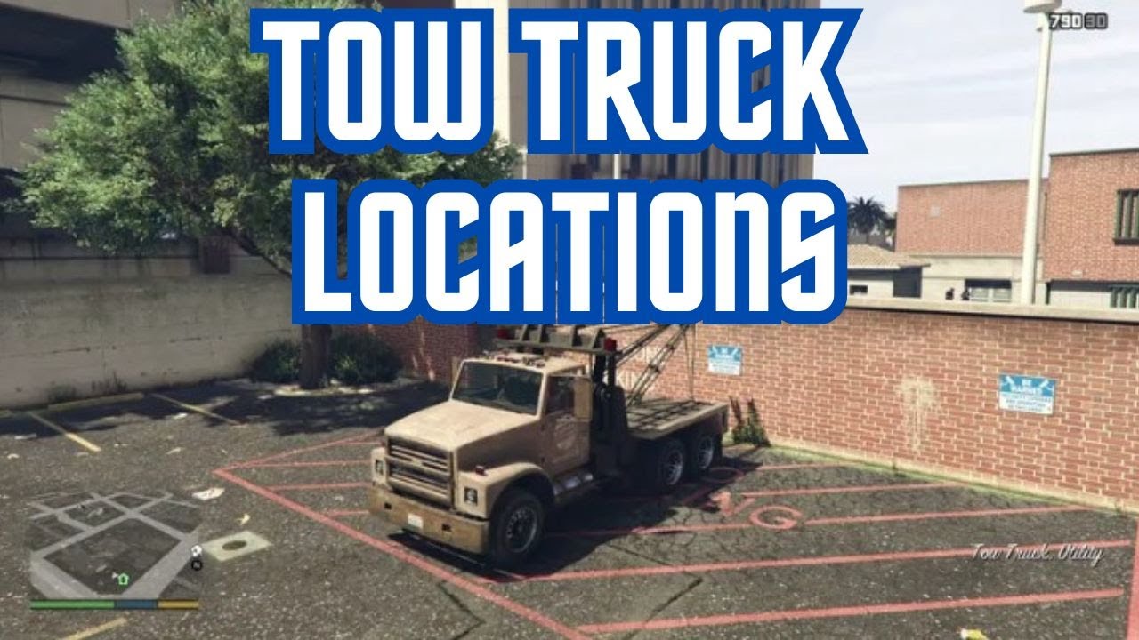 GTA V Story Mode Tow Truck Locations YouTube gta-v-story-mode-tow-truck-locations-youtube