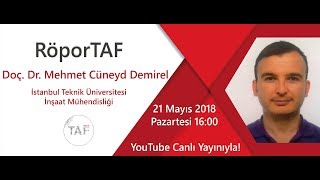Röportaf- Doç Dr Mehmet Cüneyd Demirel İtü- İnşaat Mühendisliği