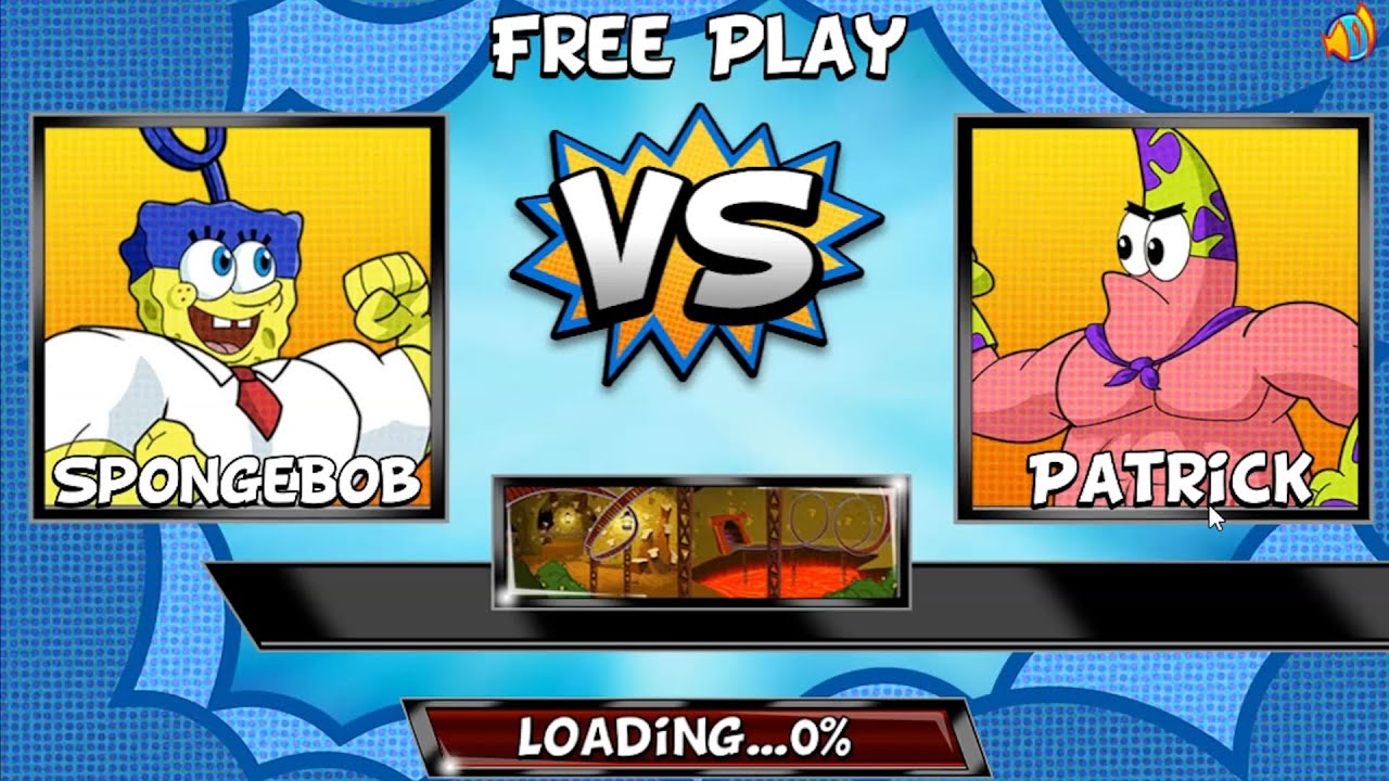 Spongebob VS Patrick! | Super Brawl 4