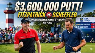 $20 Million Prize Pool: 2026 RBC Heritage Dramatic Finish!