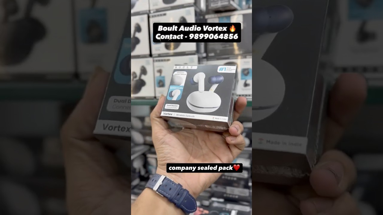 Boult Audio Vortex earbuds | Conpany sealed pack | Contact - 9899064856 