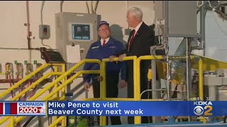 Mike Pence To Visit Beaver County Next Week