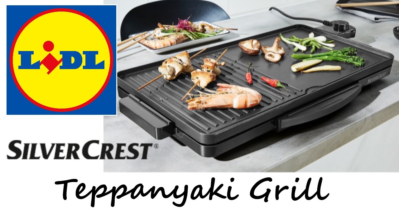 Middle of Lidl - Silvercrest Teppanyaki Grill - Thank very Mochi! YouTube