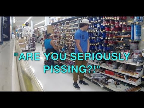 Pissing In A Store