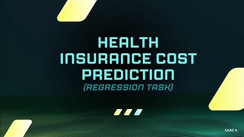 Health Insurance Cost Prediction | AI - Neural Network project