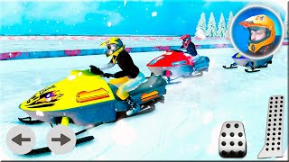 Bike Racing Games - Speed Bike Snow Racing Gameplay Android screenshot 4