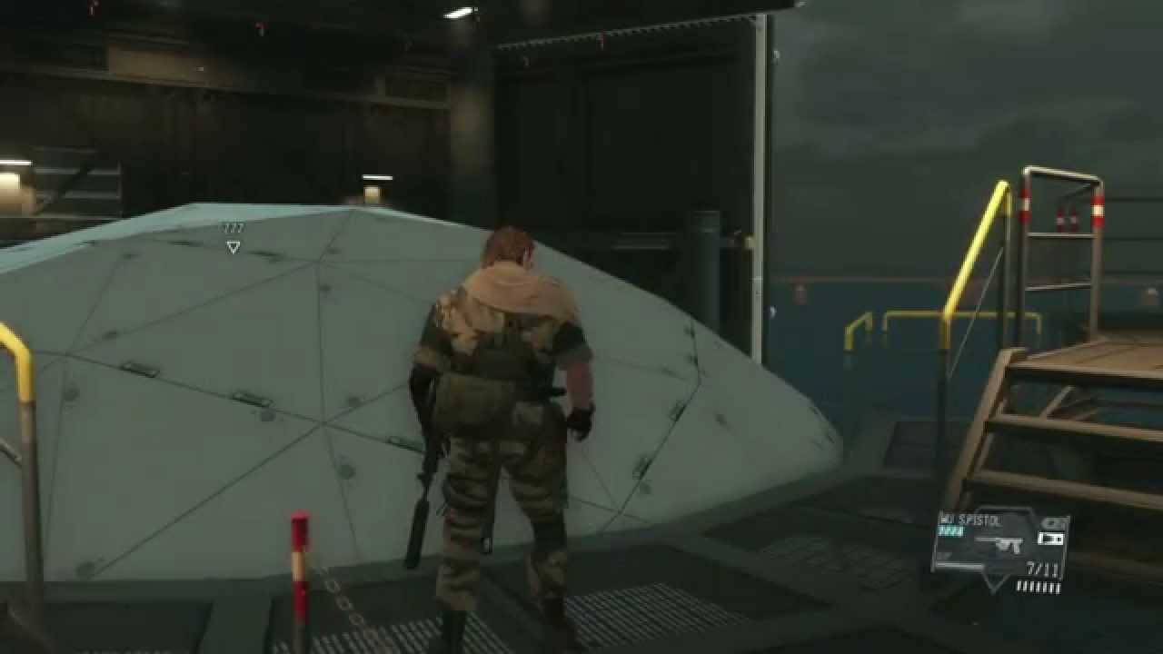 METAL GEAR SOLID V: THE PHANTOM PAIN - Target Practice Intel Team Platform