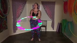 New LED hula hoop design! Wealth