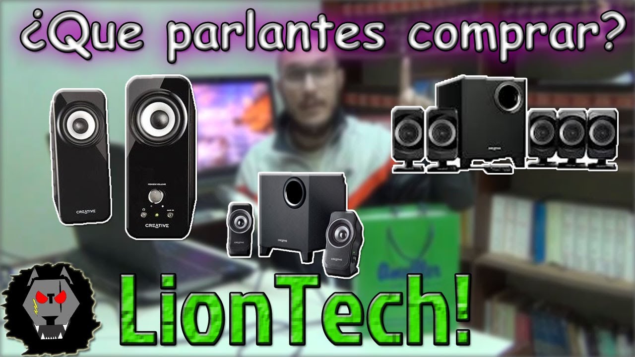 ¿Qué parlantes comprar? Diferentes tipos. Argentina LionTech! 1080p [HD] argentina vs colombia copa america