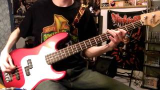 Video thumbnail of "Power Rangers Theme Song (bass cover)"