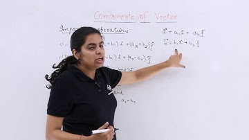 Class 12th - Operations on Components of Vector in 2D | Vector Algebra | Tutorials Point