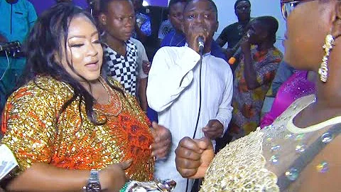Iju Stand Still As Actress Foluke Daramola Open The Biggest Restaurant,Show Off Her dance Moves