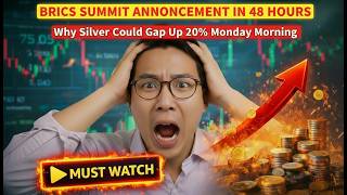 BRICS Summit Announcement in 48 Hours – Why Silver Could Gap Up 20% Monday Morning