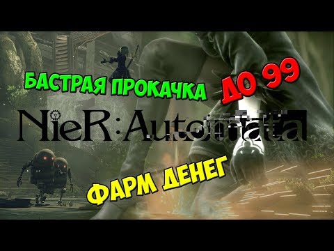 Nier:automata-как легко поднять 99 лвл [Гайд]