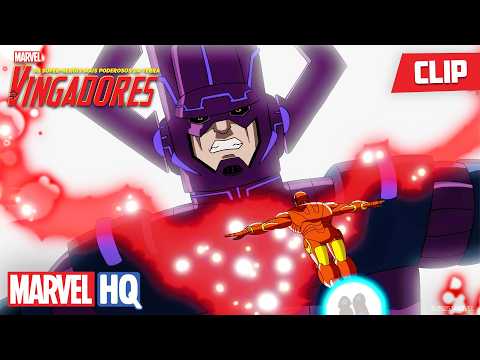 Homem de Ferro e Thor derrotam Galactus 💥🌎 | Os Vingadores: Os Heróis Mais Poderosos da Terra