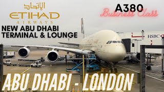 Etihad A380 BUSINESS CLASS | Abu Dhabi - London | Etihad Business Class | A380 | Trip Report