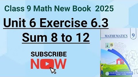 Class 9 Math | Chapter 6 | Exercise 6.3 Sum 8,9,10,11,12 | 9 Class Math Exercise 6.3- Trigonometry