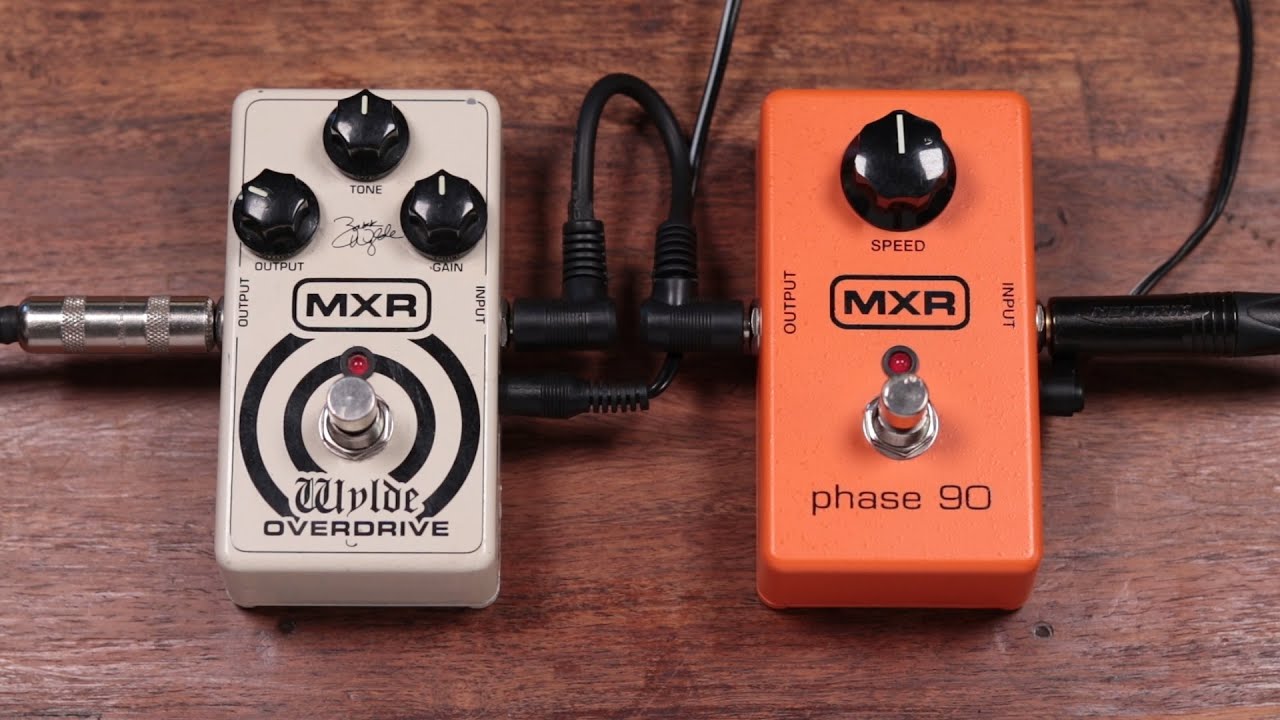 MXR M101 Phase 90 - YouTube