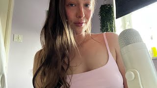 ASMR | Guess the lyrics! (Semi-inaudible whispers and hand movements) super relaxing for SLEEP🎤✨